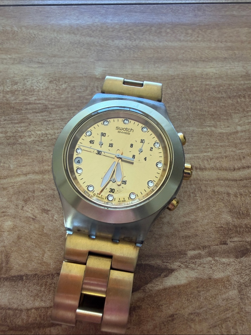 Swatch Golden Watch